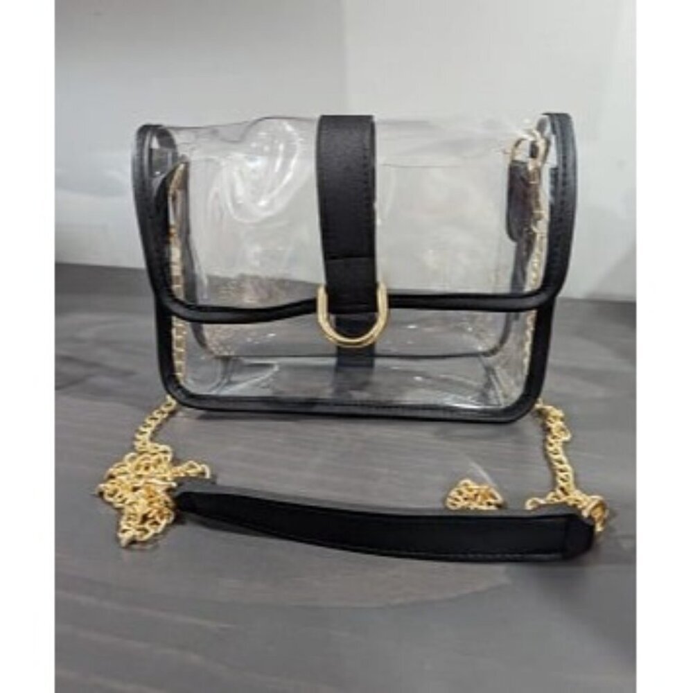 New Clear Purse - Clear Bag Stadium Approved Clear Crossbody Bag for Women